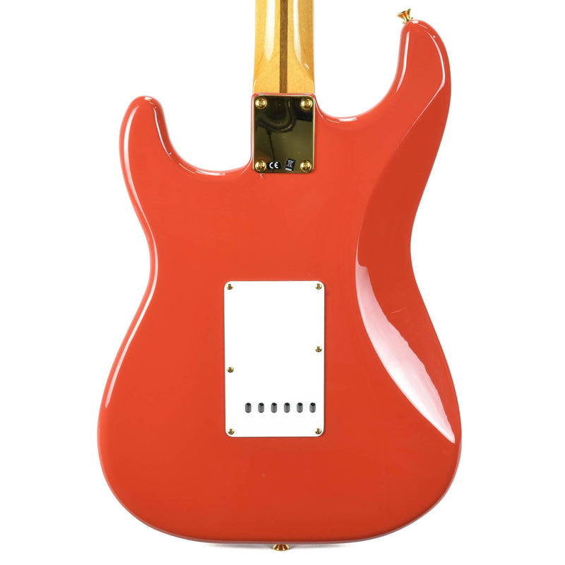 Fender FSR Limited Edition 50S Stratocaster - Fiesta Red - Gold Hardware