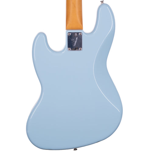 Fender Gold Foil Jazz Bass, Ebony Fingerboard, Sonic Blue
