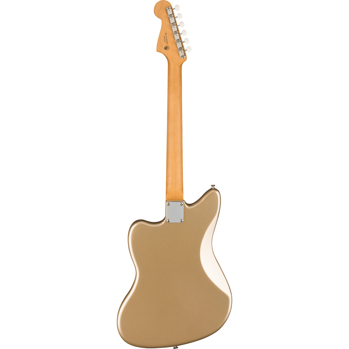 Fender Gold Foil Jazzmaster Electric Guitar, Ebony, Shoreline Gold