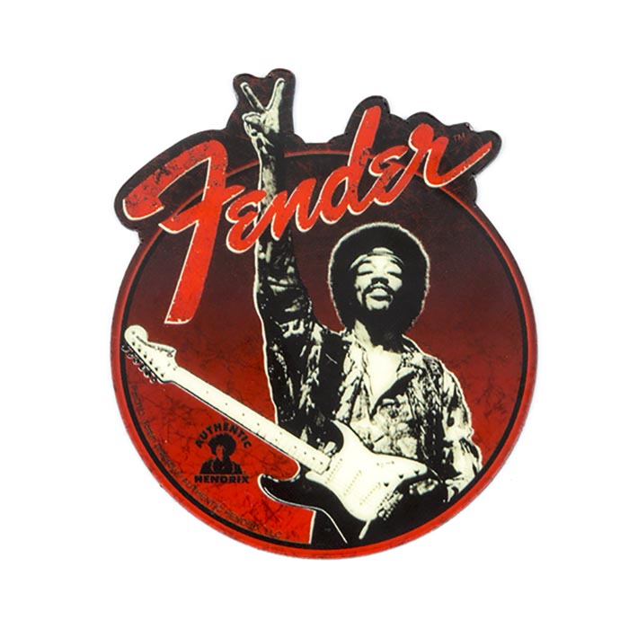Fender Hendrix Peace Sign Magnet