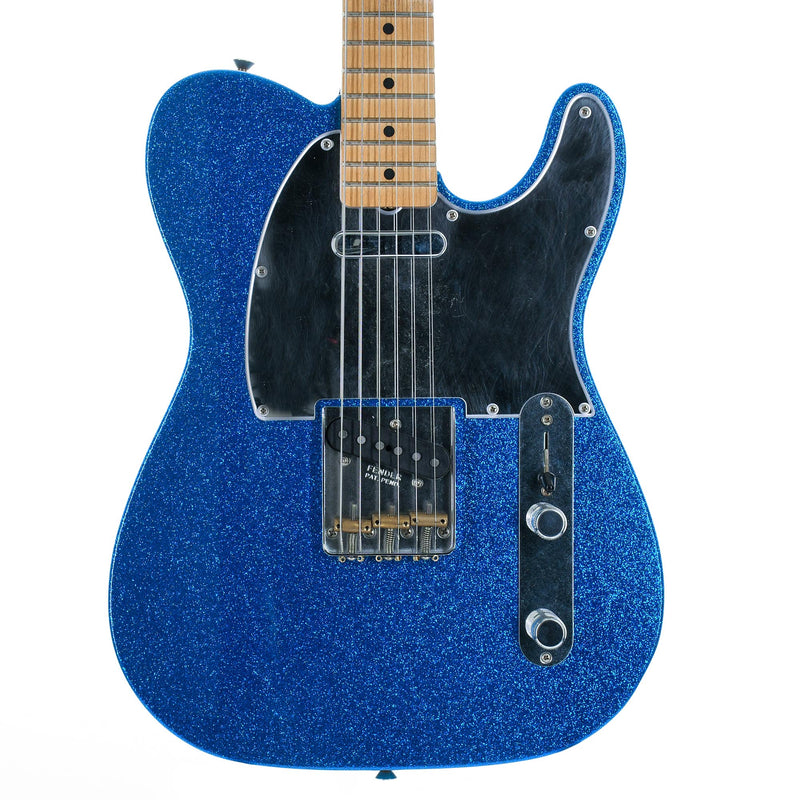 Fender J Mascis Telecaster, Maple, Bottle Rocket Blue Flake