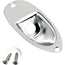 Fender Jack Plate, Stratocaster, Chrome
