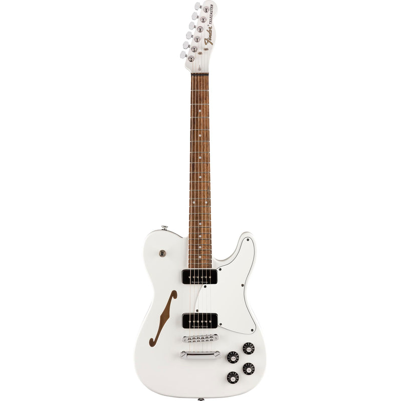 Fender Jim Adkins JA-90 Telecaster Thinline Laurel Fingerboard White
