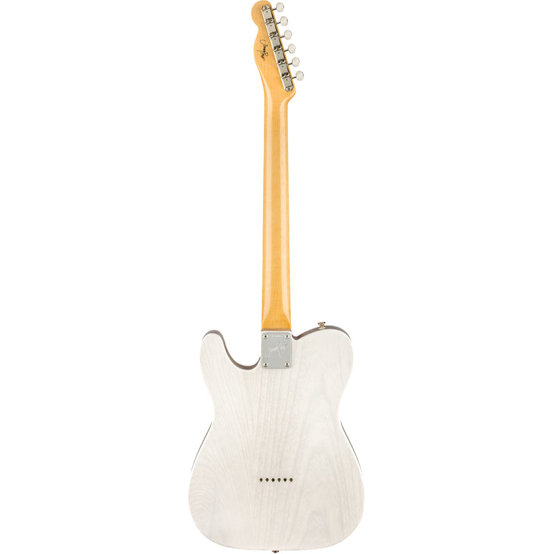 Fender Jimmy Page Mirror Telecaster Electric Guitar, White Blonde