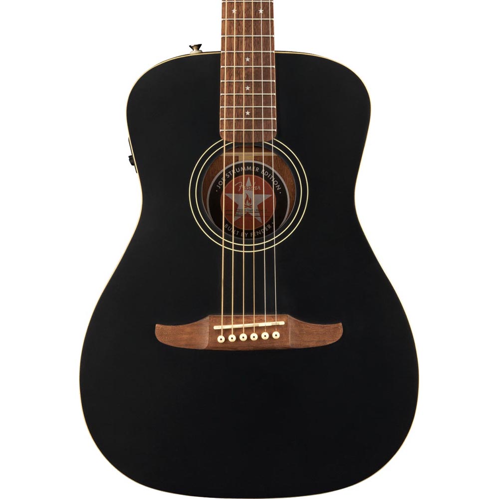 Fender Joe Strummer Campfire Walnut, Matte Black