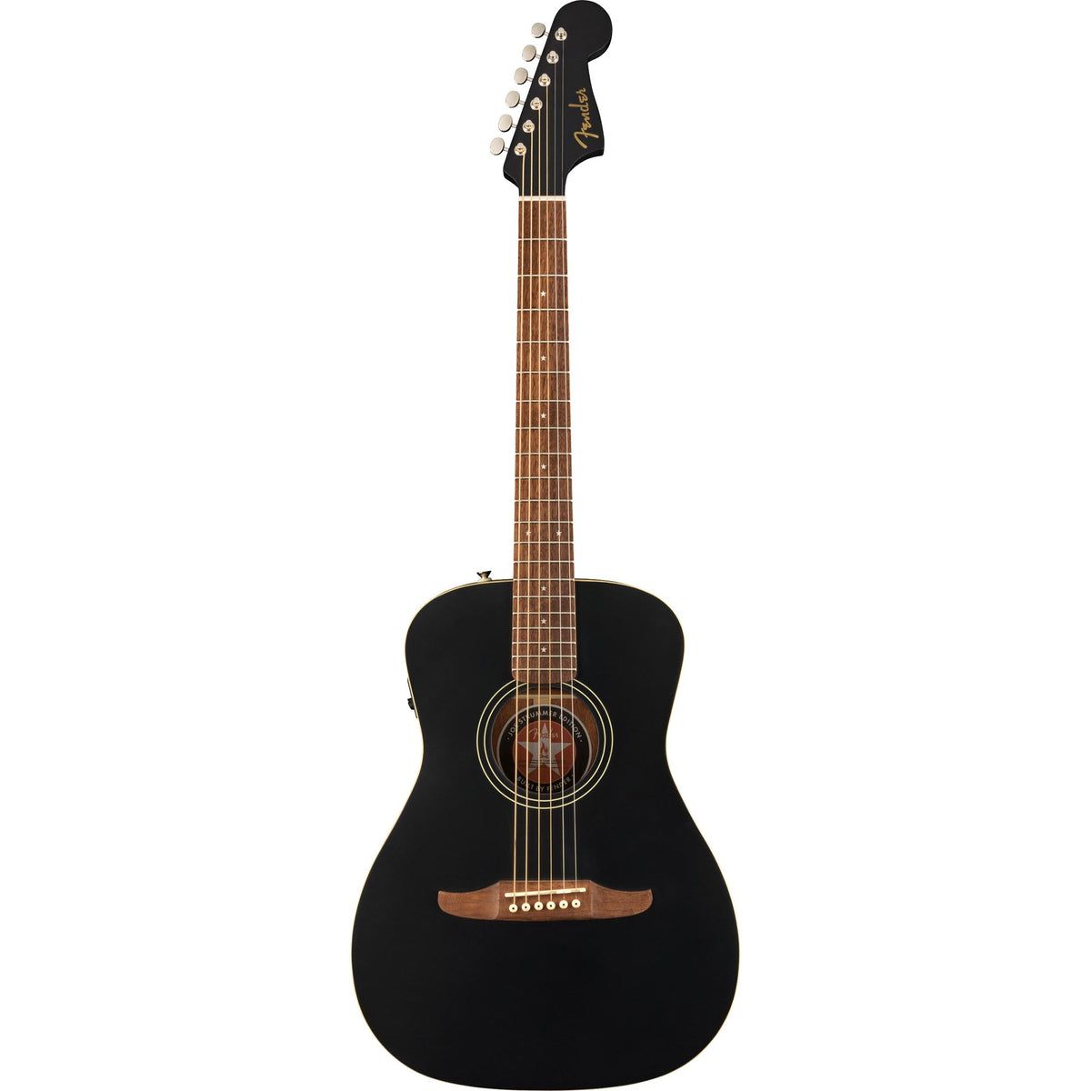 Fender Joe Strummer Campfire Walnut, Matte Black