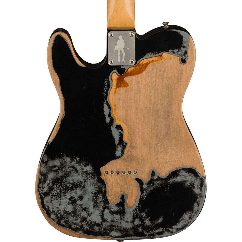 Fender Joe Strummer Telecaster Electric Guitar, Rosewood, Black