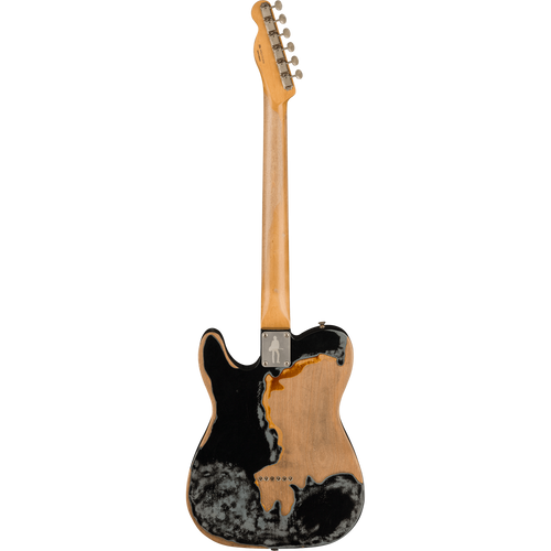 Fender Joe Strummer Telecaster Electric Guitar, Rosewood, Black