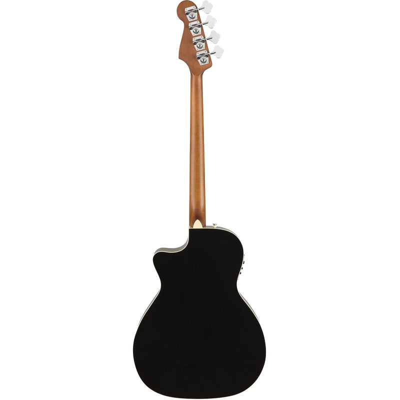 Fender Kingman Bass Guitar Jetty Black with Walnut Fingerboard