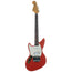 Fender Kurt Cobain Jag-Stang Left-Handed Electric Guitar Rosewood, Fiesta Red