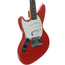 Fender Kurt Cobain Jag-Stang Left-Handed Electric Guitar Rosewood, Fiesta Red