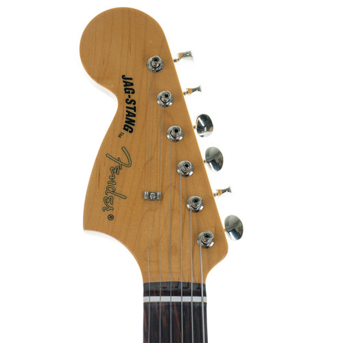 Fender Kurt Cobain Jag-Stang Left-Handed Electric Guitar Rosewood, Fiesta Red