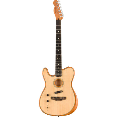 Fender Lefty American Acoustasonic Telecaster Ebony, Natural