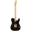 Fender Limited Deluxe Telecaster Thinline Maple, Gold Hardware, Satin Black