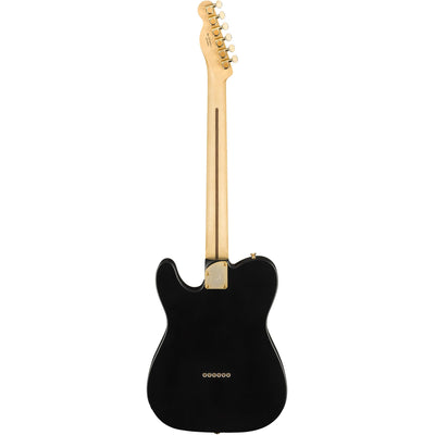 Fender Limited Deluxe Telecaster Thinline Maple, Gold Hardware, Satin Black