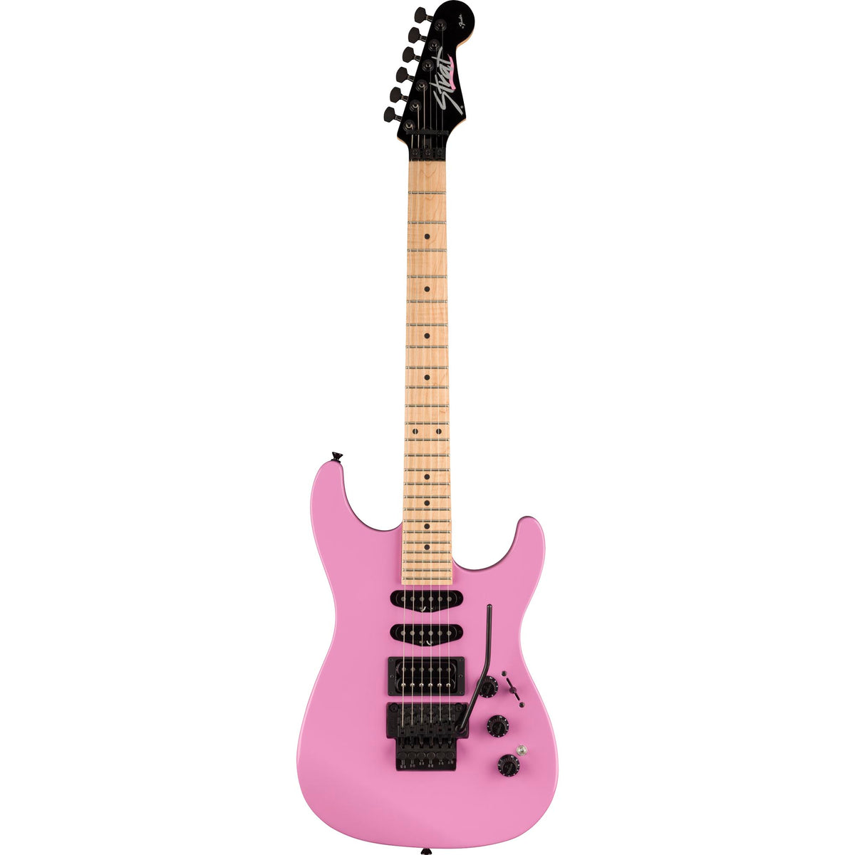 Fender Limited Edition HM Stratocaster Maple Fingerboard Flash Pink