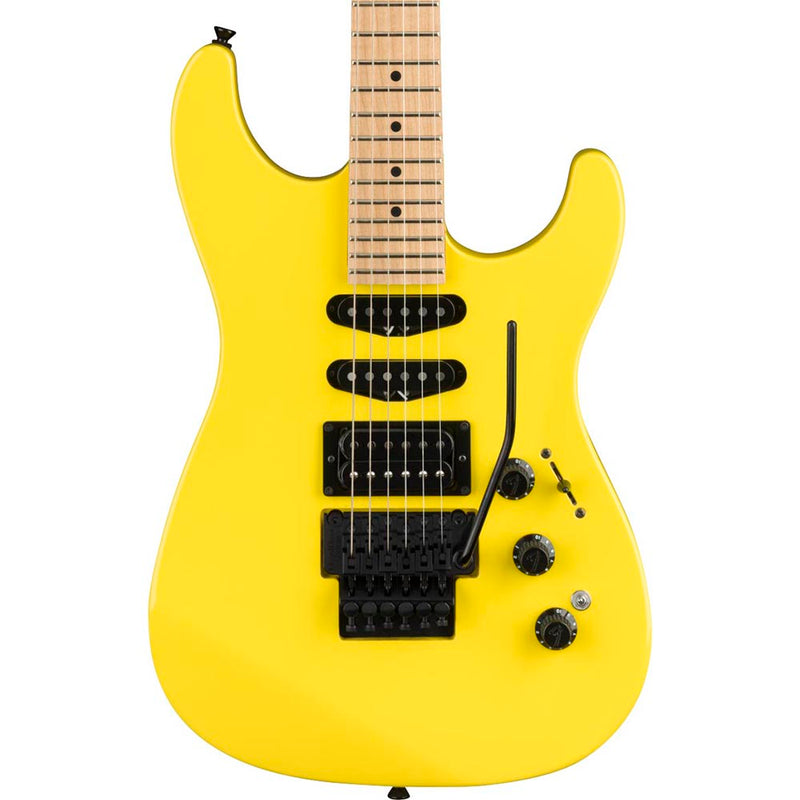 Fender Limited Edition HM Stratocaster Maple Fingerboard Frozen Yellow