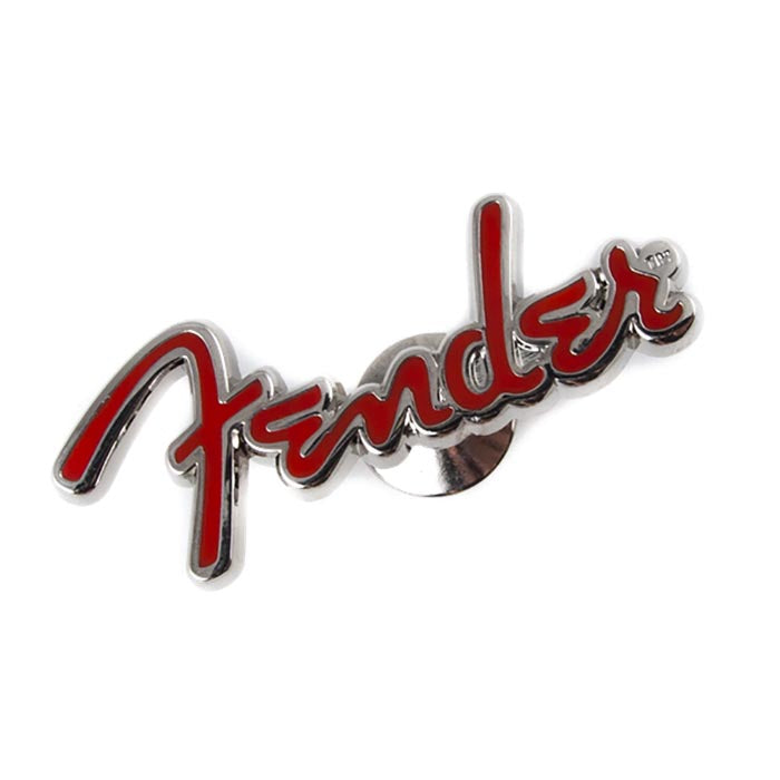 Fender Logo Pin - Red