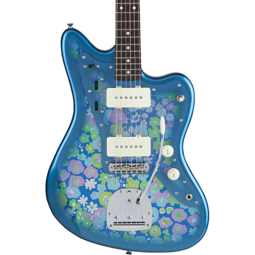 Fender jazzmaster blue flower new arrivals