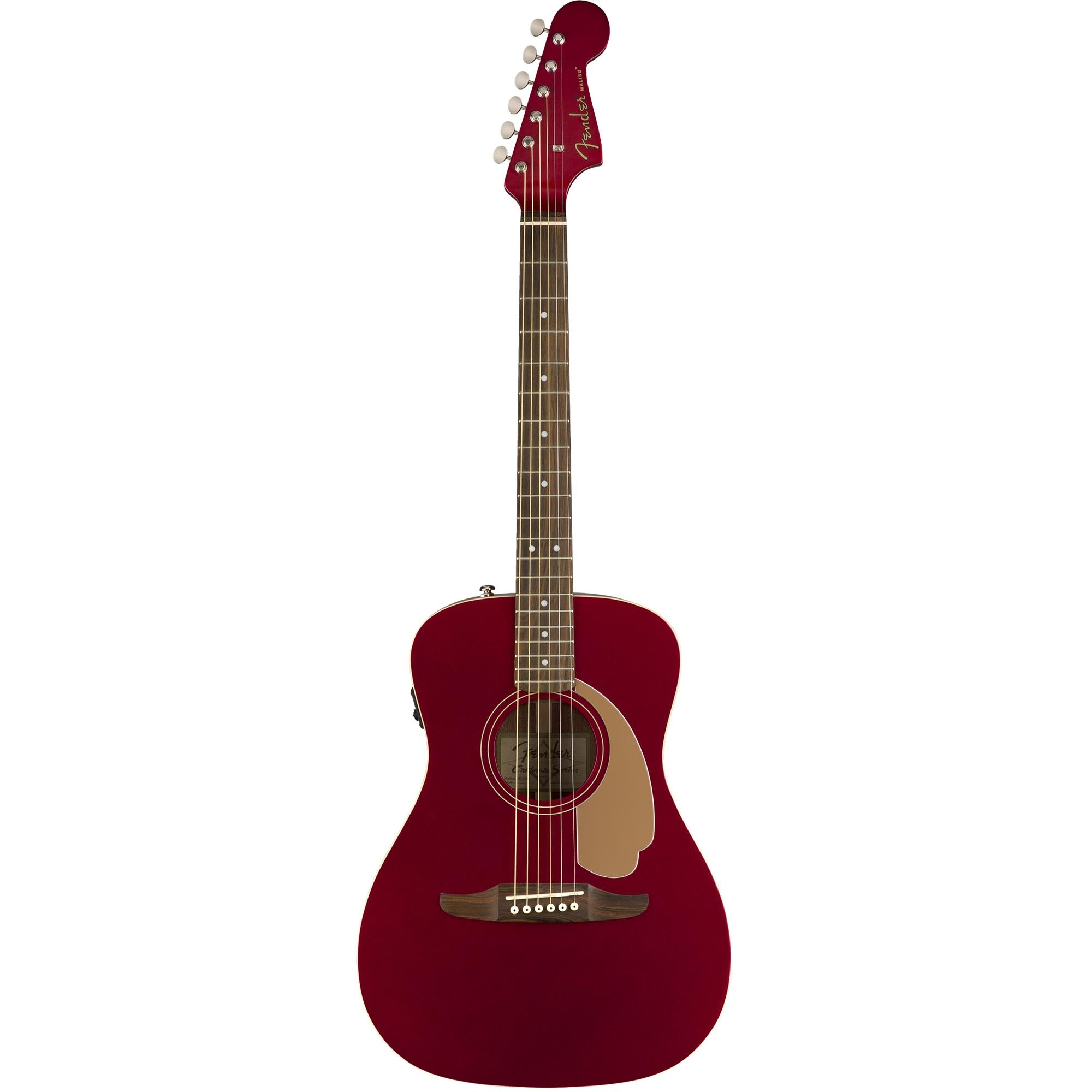 Fender Malibu Player - Candy Apple Red – Russo Music