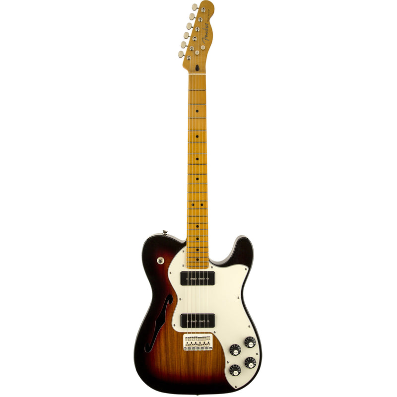 Fender Modern Player Telecaster Thinline Deluxe - Maple Fingerboard - 3-Color Sunburst