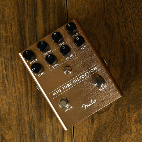 best tube distortion pedal Fender MTG Tube Distortion Pedal