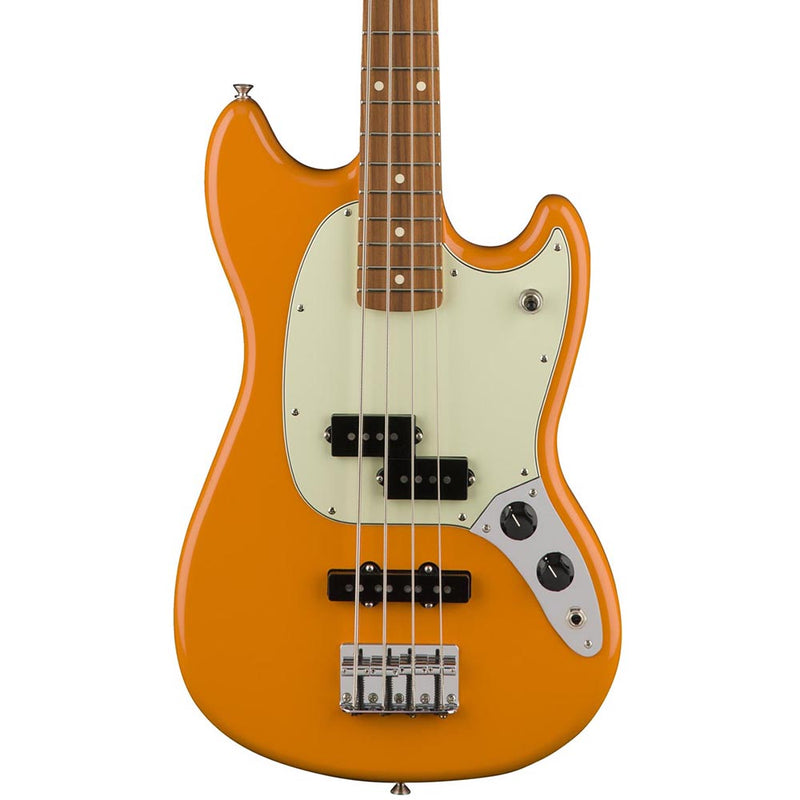 Fender Mustang Bass PJ - Pau Ferro Fingerboard - Capri Orange