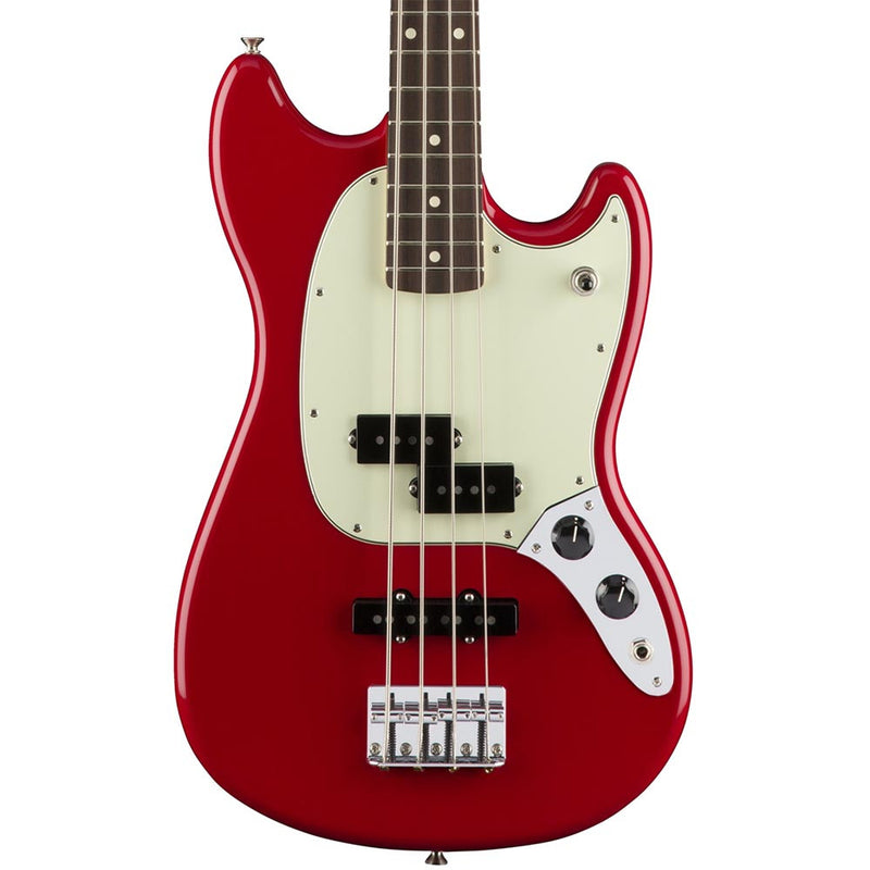 Fender Mustang Bass PJ - Rosewood - Torino Red