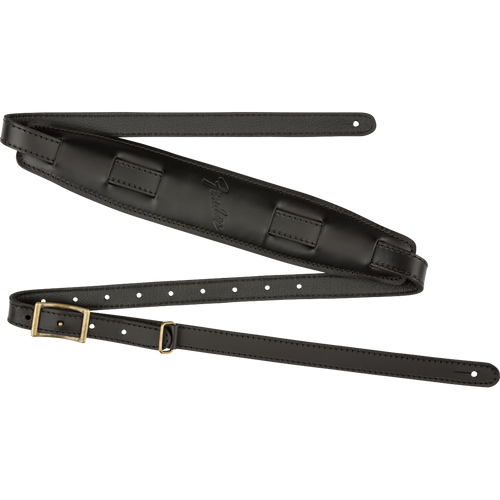 Fender Mustang Vintage Saddle Strap, Black