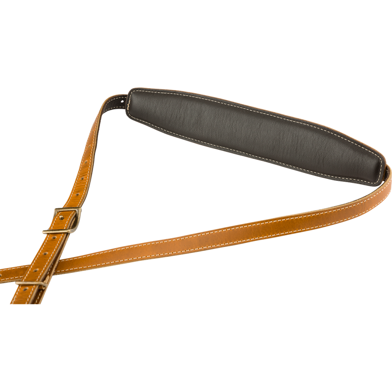 Fender Mustang Vintage Saddle Strap, Butterscotch