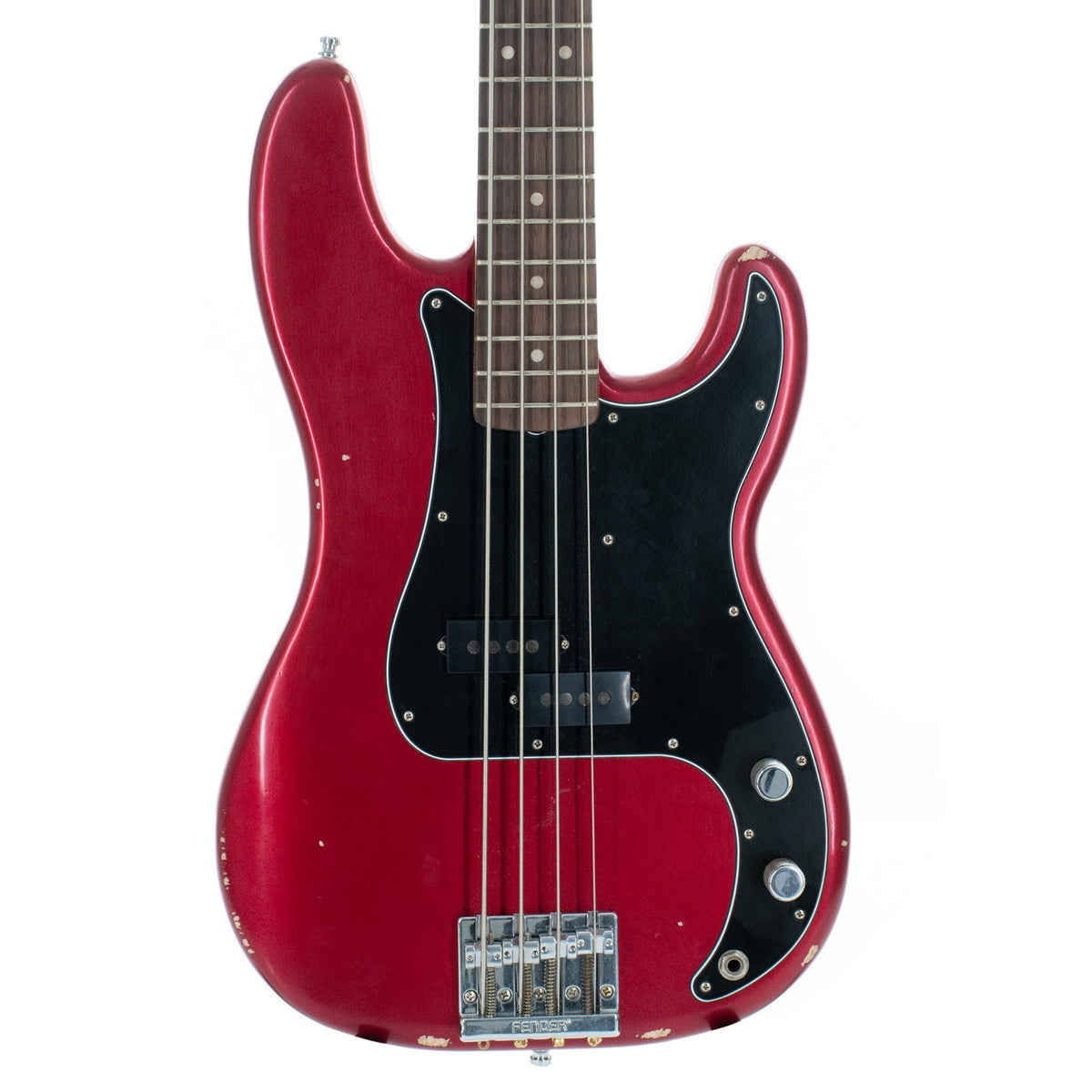 Fender Nate Mendel P Bass Rosewood, Candy Apple Red