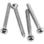 Fender Neck Mounting Screws, Chrome, Package Of 4