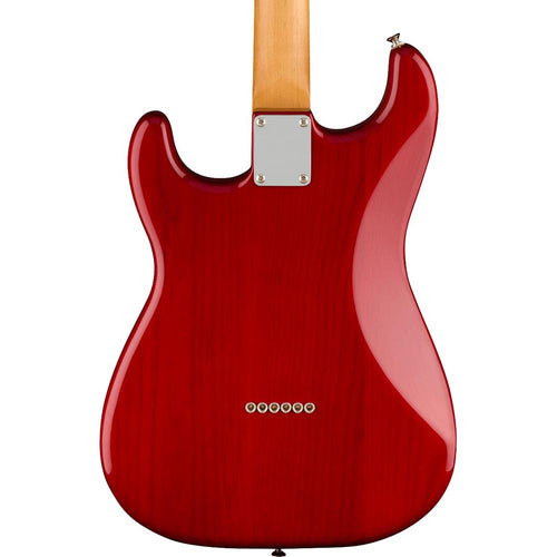 Fender Noventa Stratocaster Pau Ferro, Crimson Red Transparent