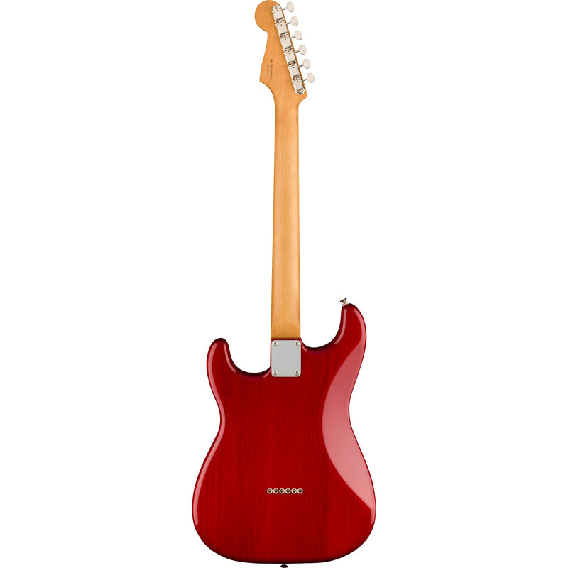 Fender Noventa Stratocaster Pau Ferro, Crimson Red Transparent