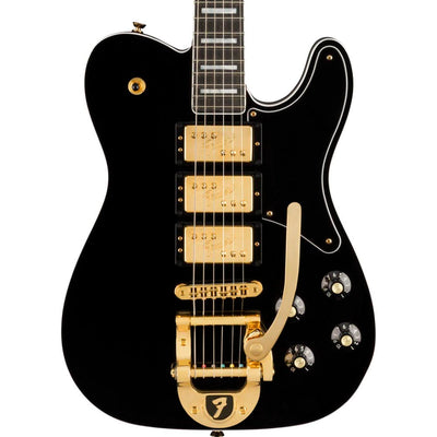 Fender Parallel Universe II Troublemaker Telecaster Custom 3 Pickup Bigsby Black