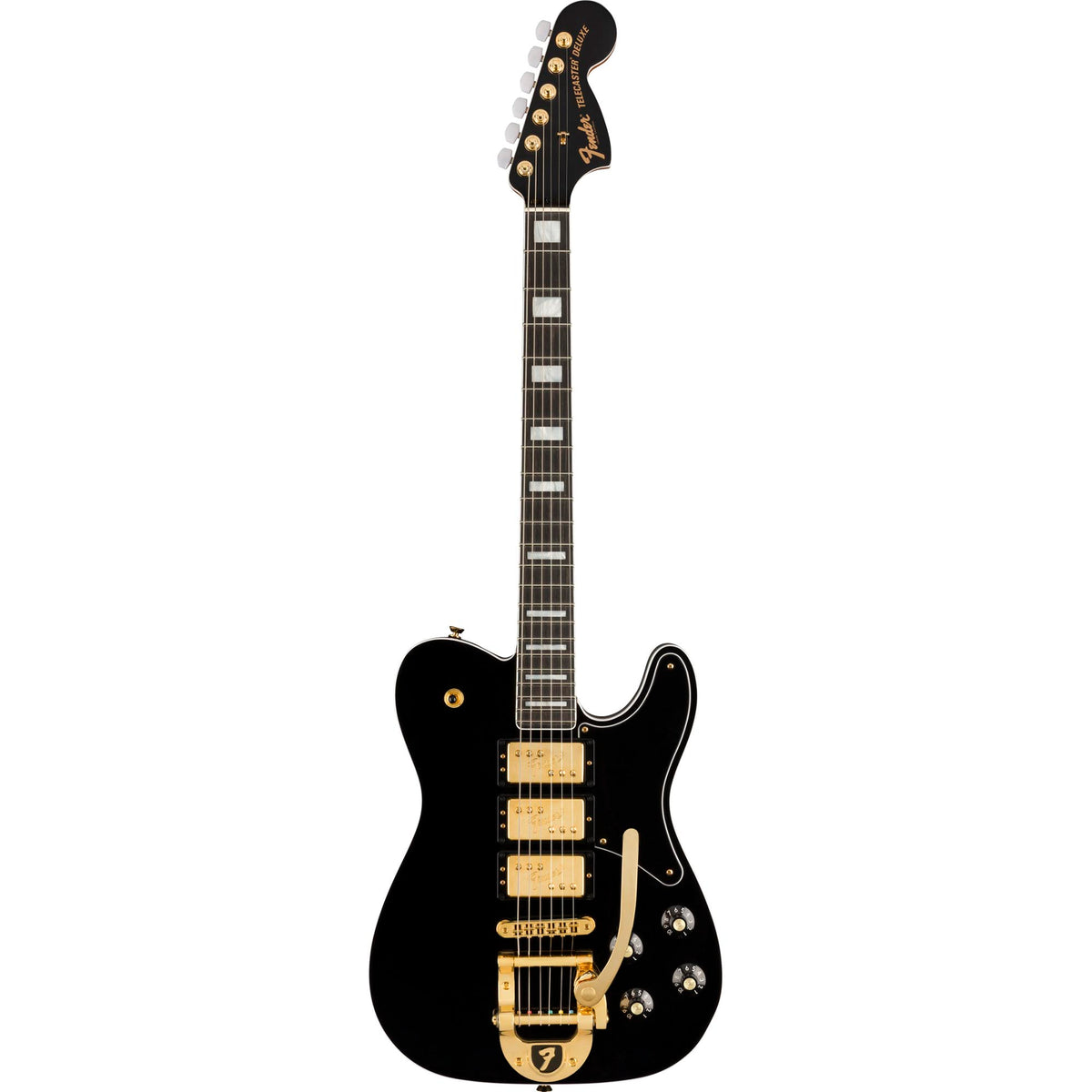 Fender Parallel Universe II Troublemaker Telecaster Custom 3 Pickup Bigsby Black