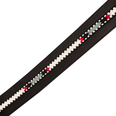 Fender Paramount Acoustic Leather Strap, Black