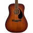 Fender PD-220E Dreadnought Acoustic Guitar With Case, All Mahogany, Ovangkol, Aged Cognac Burst