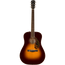Fender PD-220E Dreadnought Acoustic Guitar With Case, Ovangkol, 3-Tone Vintage Sunburst