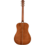 Fender PD-220E Dreadnought Acoustic Guitar With Case, Ovangkol, 3-Tone Vintage Sunburst