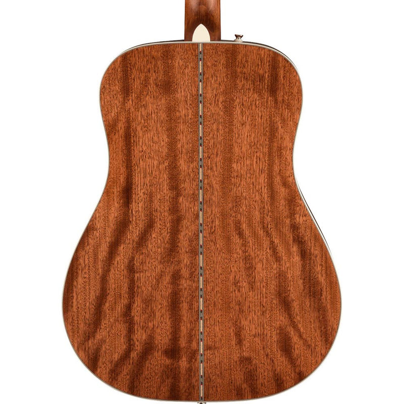 Fender PD-220E Dreadnought Acoustic Guitar With Case, Ovangkol, Natural