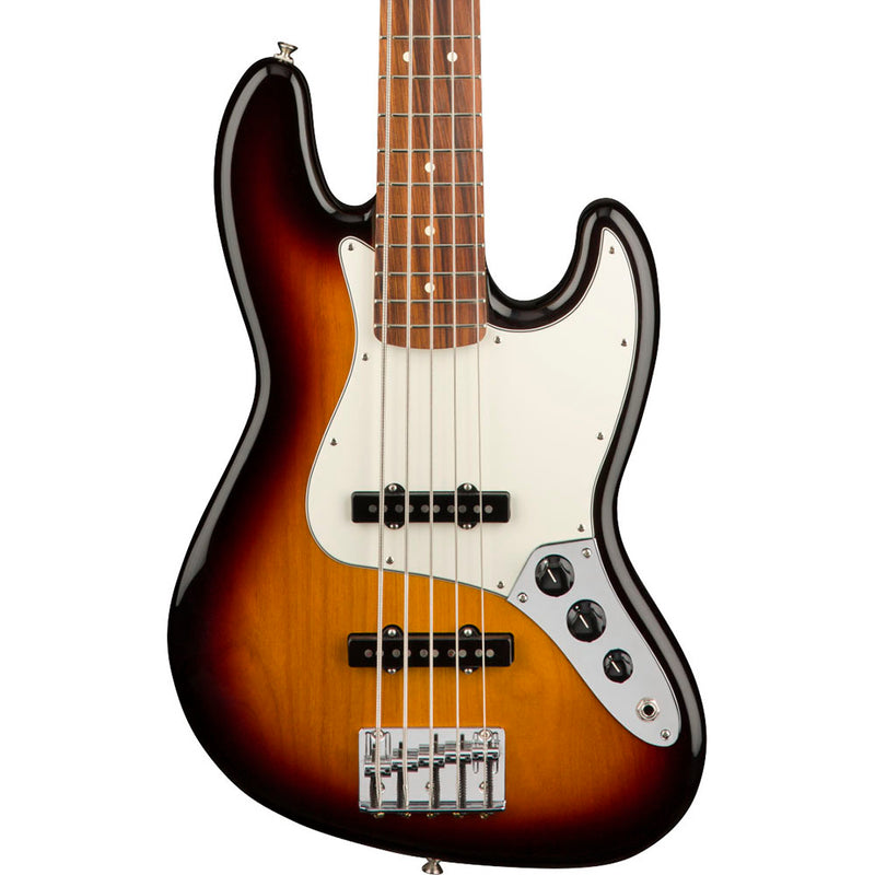 Fender Player Jazz Bass Guitar V, Pau Ferro, 3-Color Sunburst