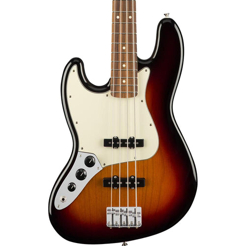 Fender Player Jazz Bass Left-Handed, Pau Ferro Fingerboard, 3-Color Sunburst