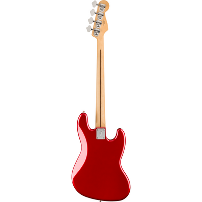 Fender Player Jazz Bass Guitar, Lefty, Pau Ferro, Candy Apple Red