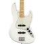 Fender Player Jazz Bass Guitar Polar White with Maple Fingerboard