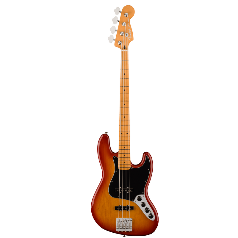 Fender Player Plus Jazz Bass Guitar, Maple, Sienna Sunburst