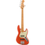 Fender Player Plus Jazz Bass V, Maple, Fiesta Red, Electric Bass Guitar