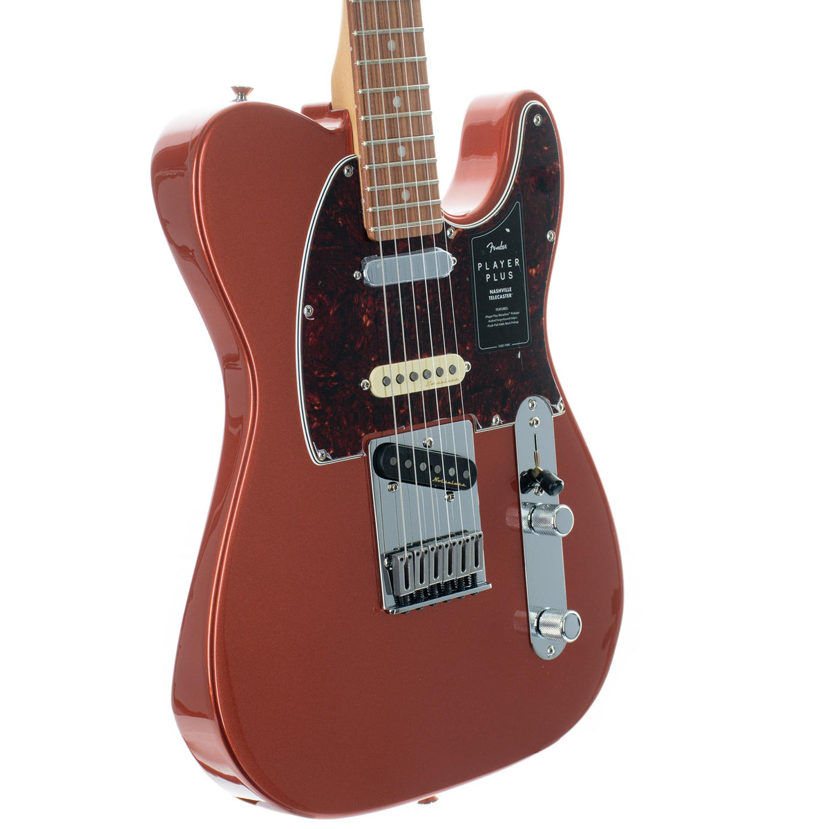 Fender Player Plus Nashville Telecaster Pau Ferro, Aged Candy Apple Red