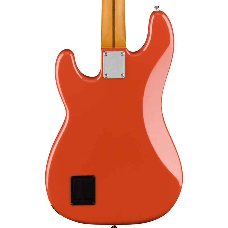 Fender Player Plus Precision Bass Guitar, Maple, Fiesta Red