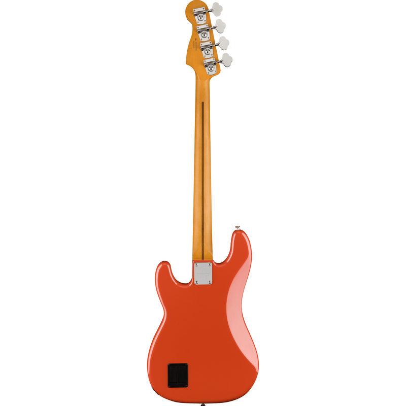 Fender Player Plus Precision Bass Guitar, Maple, Fiesta Red